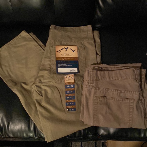 Blue mountain Pants Blue Mountain Work Pants Poshmark